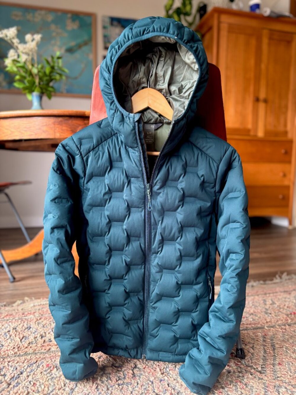 Mountain Hardware Stretch Down Jacket with Hood W S/P
